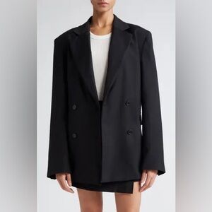 Loulou studio Donau wool blazer. Oversize